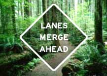 Lanes Merge Ahead