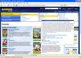 Blockbuster.com screenshot